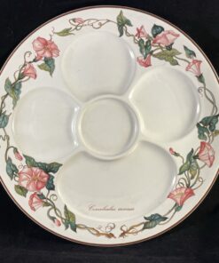Villeroy & Boch 'Botanica' oesterbord  Ø 23,6 cm, Convolvulus arvensis