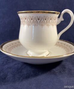 Royal Albert 'Burlington' dameskop en schotel Ø kop 6,7 cm hoog 7,5 cm.