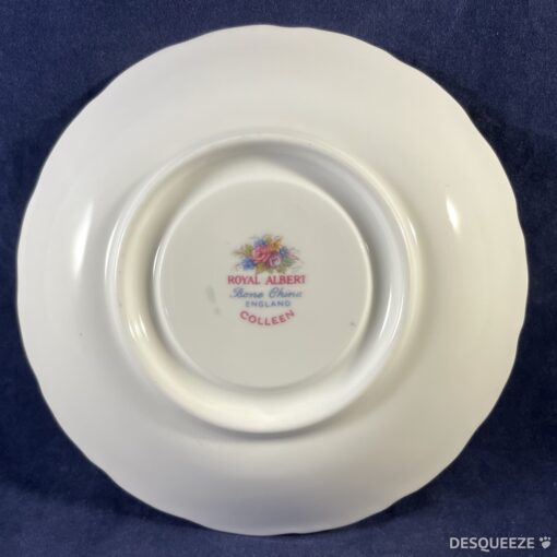 Royal Albert 'Colleen' dameskop en schotel Ø kop 6,6 cm hoog 7,8 cm. - Afbeelding 3