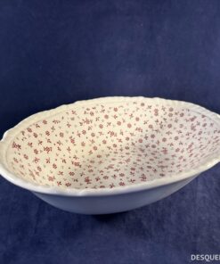 Adams 'Sprig' ovale open groenteschaal 24 x 18 cm.