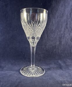 Set van 7 kristallen bitterglazen Wilhelmina slijpsel hoog 13 cm, Ø 5,2 cm.
