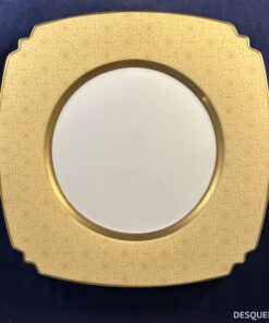 Villeroy en Boch 'Vivian' vierkant onderbord 32,5 cm.