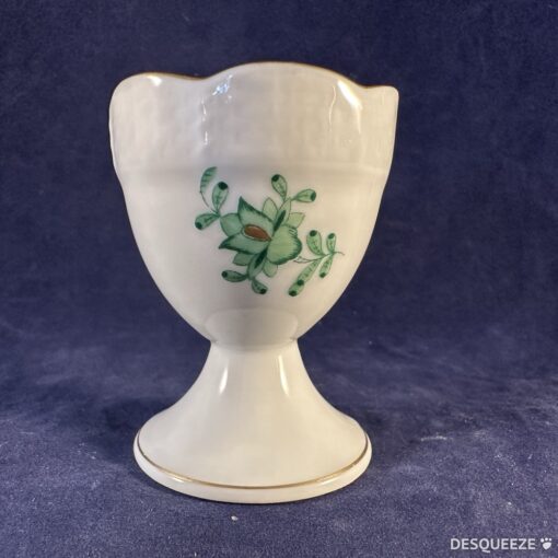 Herend Apponyi groen eierdop hoog 6 cm nr 262. - Afbeelding 2