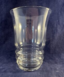 Leerdam glasfabriek waterglas/bierglas hoog 11,7 cm Ø 8 cm. Ontworpen door K.P.C. de Bazel