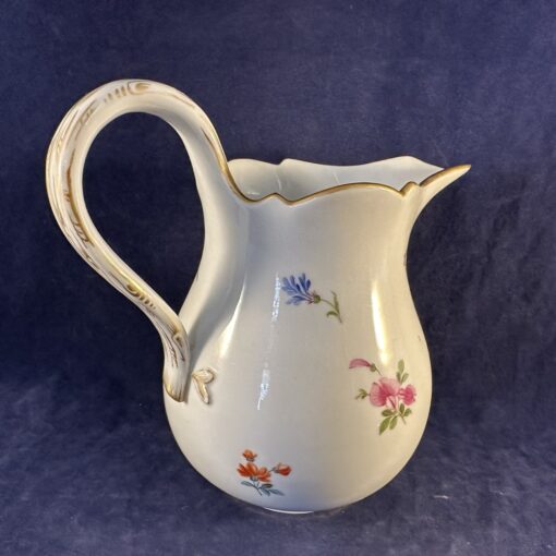 Meissen melkkan met strooibloemmotief - Streublümchen hoog 14,5 cm - Afbeelding 2