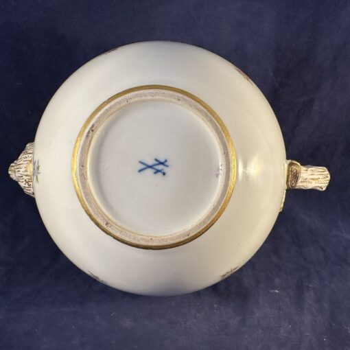 Meissen theepot met strooibloemmotief - Streublümchen hoog 14 cm - Afbeelding 5