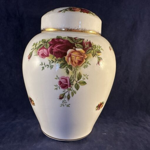 Royal Albert 'Old Country Roses' gemberpot 18,5 cm hoog Ø 11 cm.