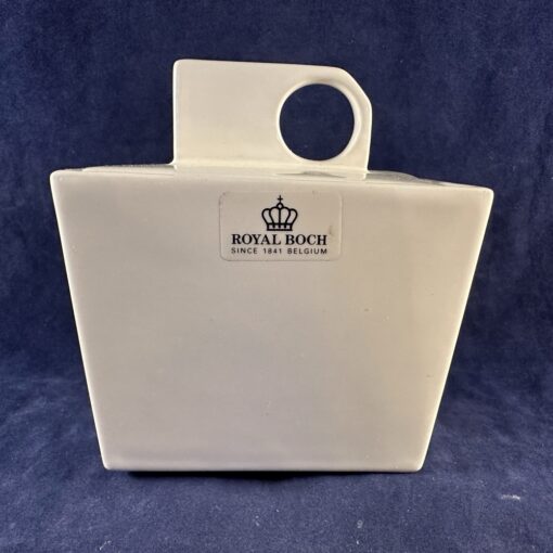 Royal Boch rechthoekig suikerpotje met deksel 9,7 x 5,6 cm hoog 10 cm - Afbeelding 2