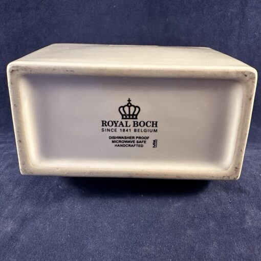 Royal Boch rechthoekig suikerpotje met deksel 9,7 x 5,6 cm hoog 10 cm - Afbeelding 4
