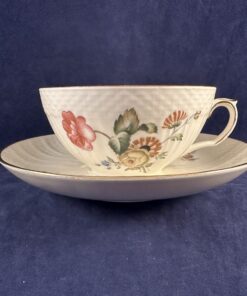 Royal Copenhagen Frijsenborg theekop en schotel (2) Ø 10 cm hoog 5 cm