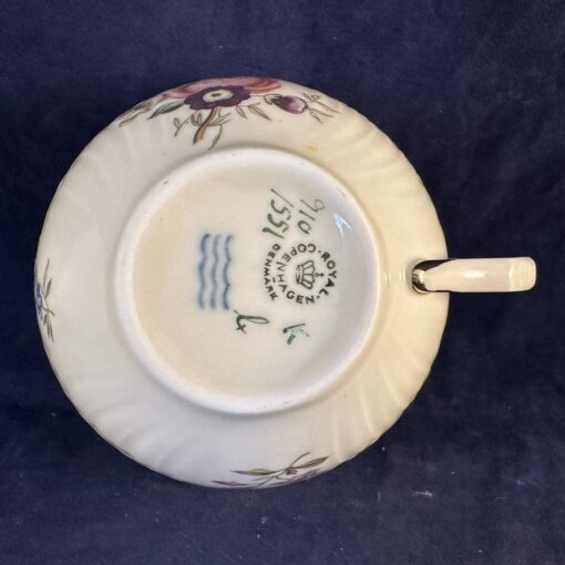 Royal Copenhagen Frijsenborg theekop en schotel (7) Ø 10 cm hoog 5 cm - Afbeelding 3