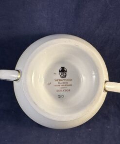 Wedgwood Senator suikerpot met deksel logo