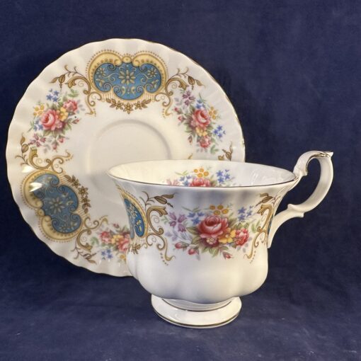 Royal Albert 'Berkeley' herenkop met schotel Ø 9 cm hoog 8 cm - Afbeelding 3
