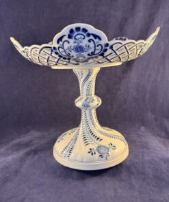 Meissen Zwiebelmuster - Blue Onion tazza/ schaal op voet