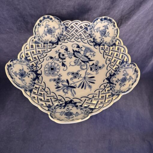 Meissen Zwiebelmuster - Blue Onion tazza/ schaal op voet
