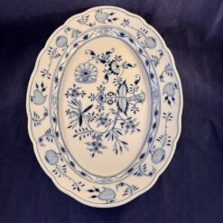 Meissen zwiebelmuster grote serveerschaal