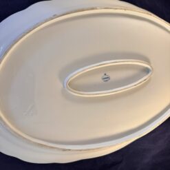 Meissen zwiebelmuster zeer grote ovale serveerschaal