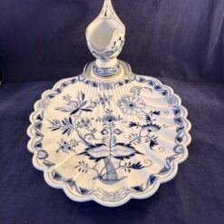 Hutschenreuther zwiebelmuster asperge schaal met vaste sauskom 35 cm