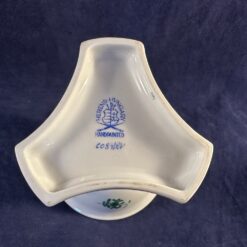 Herend Apponyi groen schaaltje op voet 8,8 x hoog 9 cm nr 6084