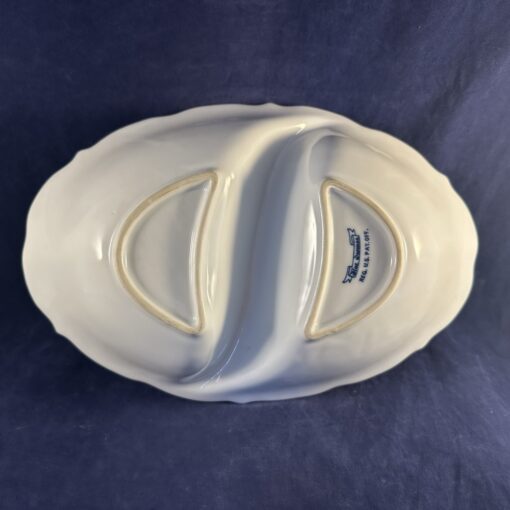 Blue Danube tweevakschaal 28 x 19 cm. hoog 6 cm - Afbeelding 3