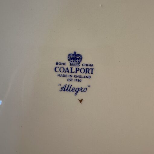 Coalport 'Allegro' gebakschaal Ø 26,5 cm. - Afbeelding 3