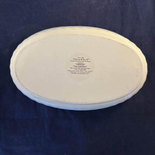 Villeroy & Boch Vieux Luxembourg ovale quichevorm/ ovenschaal 34 x 21 cm, diep 6 cm - Afbeelding 4