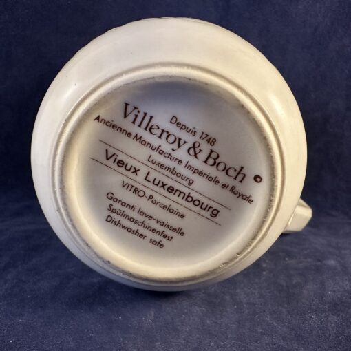 Villeroy & Boch Vieux Luxembourg mok / beker met oor Ø 8 cm, hoog 10 cm - Afbeelding 3
