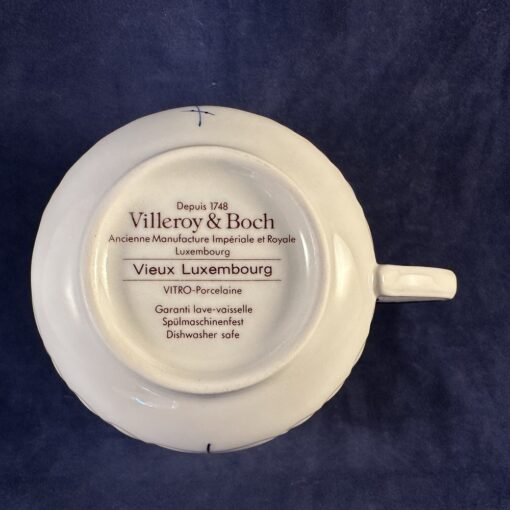 Villeroy & Boch Vieux Luxembourg theekop en schotel, Ø kop 9 cm, hoog 5,5 cm - Afbeelding 3