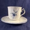 Villeroy & Boch Vieux Luxembourg koffiekop en schotel, Ø kop 7,2 cm, hoog 6,7 cm