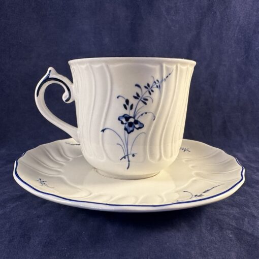 Villeroy & Boch Vieux Luxembourg koffiekop en schotel, Ø kop 7,2 cm, hoog 6,7 cm - Afbeelding 2