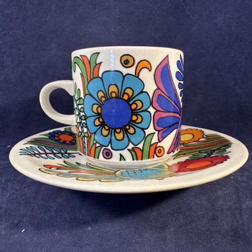 Villeroy en Boch Acapulco koffiekop en schotel, Ø kop 6,5 cm, hoog  6,5 cm - Afbeelding 2