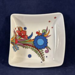 Villeroy en Boch  Acapulco 'New wave' schaaltje, hoog 3,4 cm, 13,5 x 13,5 cm