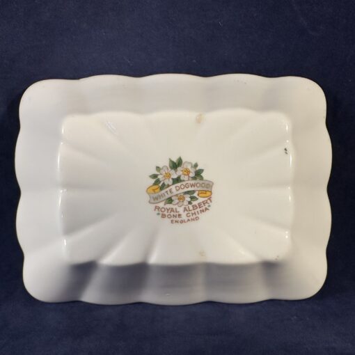 Royal Albert 'White Dogwood' bonbonschaaltje 9 x 12,5 cm hoog 2,5 cm - Afbeelding 4