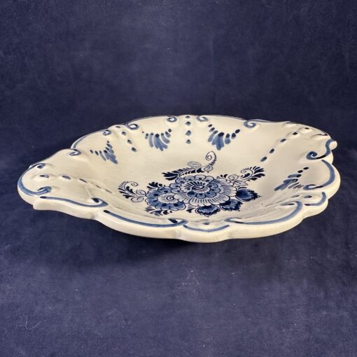 Delfts blauw schaaltje, handpainted, Ø 15 x 18,5 cm - Afbeelding 2