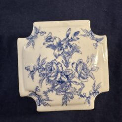 Dekselpot, met mooi bloemmotief Ø 10 x 10 cm, hoog 6,5 cm - Afbeelding 3