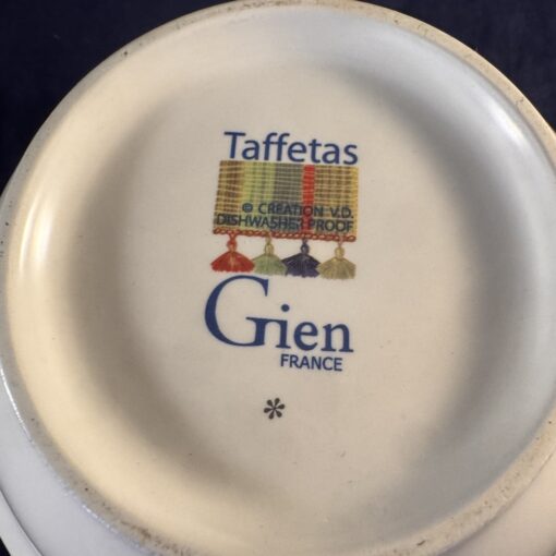 Gien 'tafettas' yoghurt / dessert schaaltje