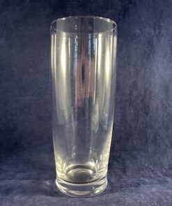 Royal Leerdam 'Flamingo' kristallen longdrinkglas, ontwerp van G.J. Thomassen , hoog 16,5 cm Ø 6 cm