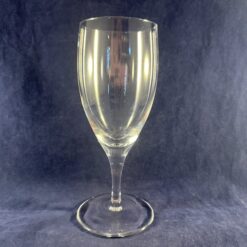 Royal Leerdam 'Flamingo' kristallen bierglas, ontwerp van G.J. Thomassen , hoog 18 cm Ø 6,6 cm