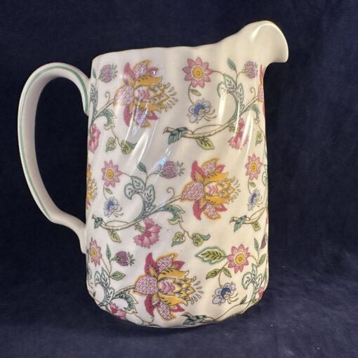 Minton Haddon Hall green edge kan, hoog 15 cm, inhoud 600 cc - Afbeelding 5