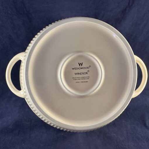 Wedgwood Windsor grote dekschaal/ ovenschaal Ø 23,5 cm hoog 16 cm - Afbeelding 4