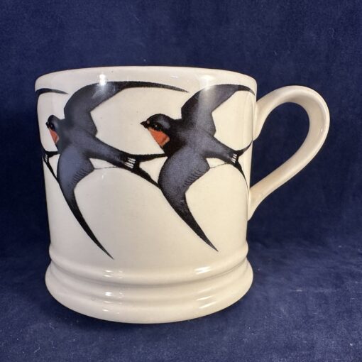 Emma Bridgewater 'Birds' mok 'Swallow' hoog 7,3 cm, Ø 7,3 cm. - Afbeelding 2