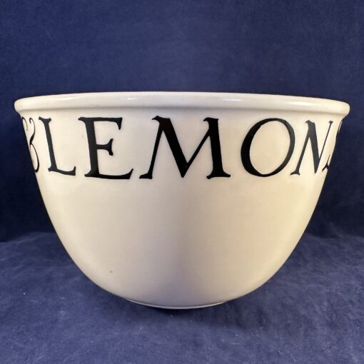 Emma Bridgewater 'Toast and Marmalade' (zwart) kom hoog 11 cm Ø 18,8 cm. - Afbeelding 4