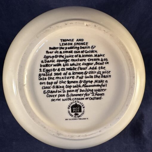 Emma Bridgewater 'Toast and Marmalade' (zwart) kom hoog 11 cm Ø 18,8 cm. - Afbeelding 3