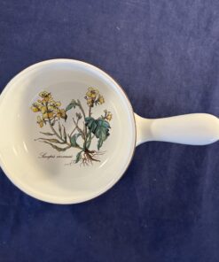 Villeroy en Boch - Botanica sauskom Ø 13,3 cm hoog 5,5 cm. met greep Sinapis arvensis