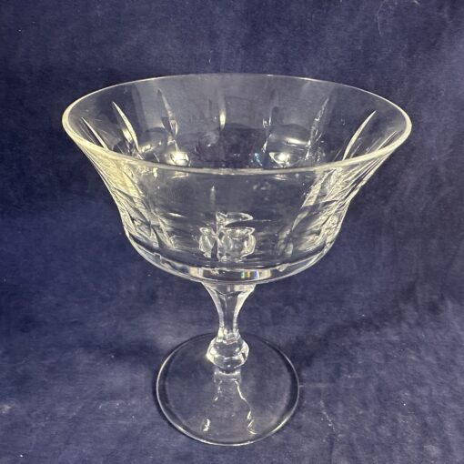 Zwiesel 'Senorita' coupe met slijpsel, hoog 12,6 cm, Ø 10,3 cm.  - Afbeelding 2
