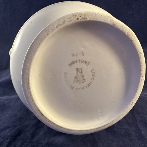 Lord Nelson Pottery witte kan hoog 15 cm. Ø 10 cm. - Afbeelding 3