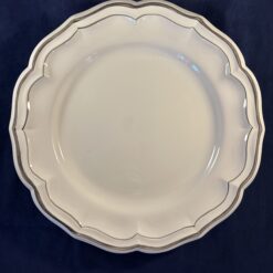Gien 'Filet taupe' groot dinerbord/ onderbord Ø 31 cm 