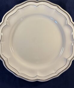 Gien 'Filet taupe' groot dinerbord/ onderbord Ø 31 cm 