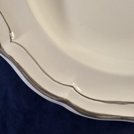 Gien 'Filet taupe' diep bord/ soepbord Ø 22,5 cm  - Afbeelding 2