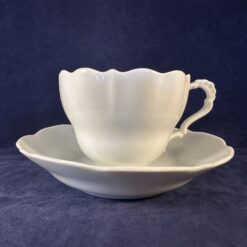 Bavaria Lindner porselein espressokop en schotel,  Ø 6,8 x hoog 5 cm